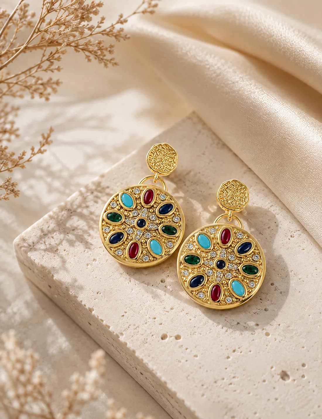 Multicolour Sun Earring — 2