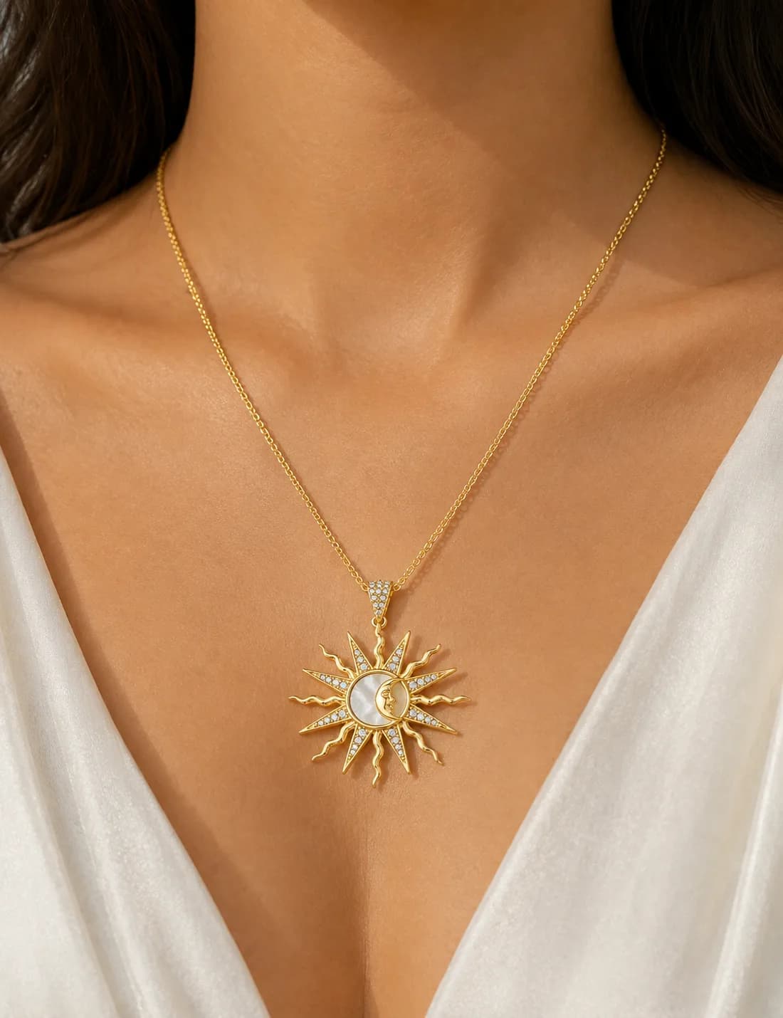 Sun and Moon Pendant — 2