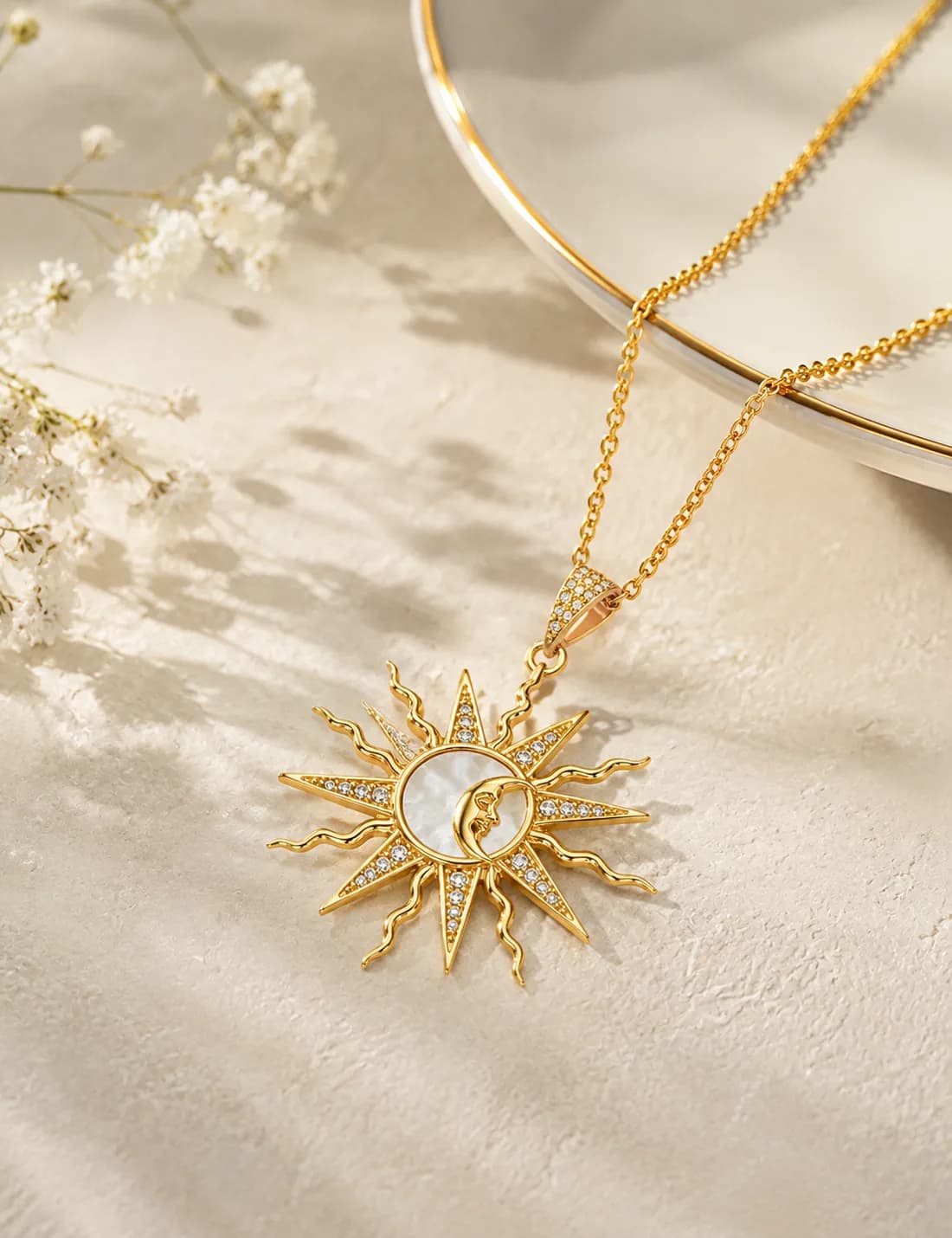 Sun and Moon Pendant